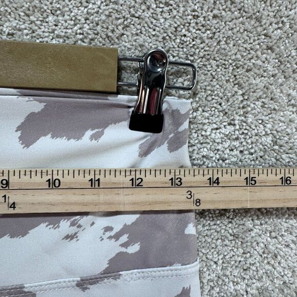 Beach Riot Piper Leggings Women's S/M White Cow Full Length High Rise Workout - Picture 10 of 14